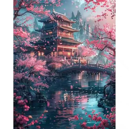 Puzzle 120 Teile Erwachsene,Puzzle für Erwachsene und Kinder 120 Teile,Gehirn-Herausforderung,Puzzles Pädagogisches Spiel,Puzzles mit Brücken-Architektur-Motiv von Tainrun