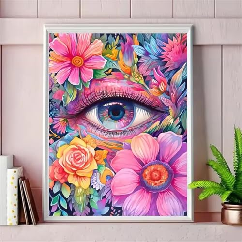 Puzzle 120 Teile Erwachsene,Puzzle für Erwachsene und Kinder 120 Teile,Gehirn-Herausforderung,Puzzles Pädagogisches Spiel,Puzzles mit Farbige Augen-Motiv von Tainrun