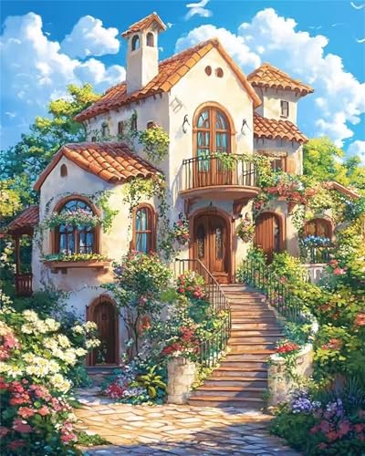 Puzzle 120 Teile Erwachsene,Puzzle für Erwachsene und Kinder 120 Teile,Gehirn-Herausforderung,Puzzles Pädagogisches Spiel,Puzzles mit Garten Loft-Motiv von Tainrun