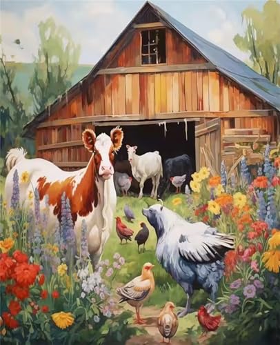 Puzzle 120 Teile Erwachsene,Puzzle für Erwachsene und Kinder 120 Teile,Gehirn-Herausforderung,Puzzles Pädagogisches Spiel,Puzzles mit Hühner im Stall-Motiv von Tainrun