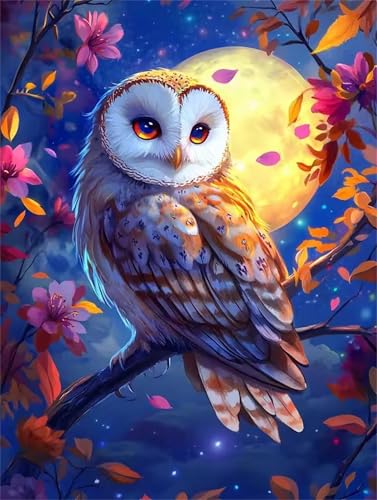 Puzzle 120 Teile Erwachsene,Puzzle für Erwachsene und Kinder 120 Teile,Gehirn-Herausforderung,Puzzles Pädagogisches Spiel,Puzzles mit Mondeule-Motiv von Tainrun