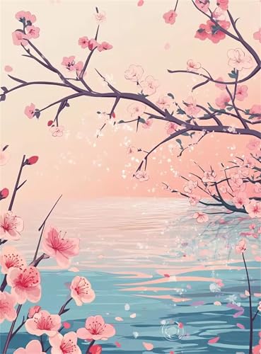 Puzzle 120 Teile Erwachsene,Puzzle für Erwachsene und Kinder 120 Teile,Gehirn-Herausforderung,Puzzles Pädagogisches Spiel,Puzzles mit Rosa Wasser-Motiv von Tainrun