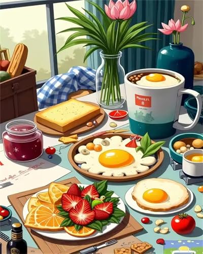 Puzzle 120 Teile für Erwachsene, EIN Herausforderndes Rätsel, Kreative Unterhaltung Puzzles Wunderschönes Dekoration Puzzle Geschenke, Thema:Cartoon Essen Frühstück Puzzle 120 Teile für Erwachsene, EIN Herausforderndes Rätsel, Kreative Unterhaltung Puzzles Wunderschönes Dekoration Puzzle Geschenke, Thema:Cartoon Essen Frühstück von Tainrun