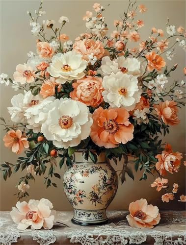 Puzzle 120 Teile für Erwachsene, EIN Herausforderndes Rätsel, Kreative Unterhaltung Puzzles Wunderschönes Dekoration Puzzle Geschenke, Thema:Orange Weiße Blüten Puzzle 120 Teile für Erwachsene, EIN Herausforderndes Rätsel, Kreative Unterhaltung Puzzles Wunderschönes Dekoration Puzzle Geschenke, Thema:Orange Weiße Blüten von Tainrun