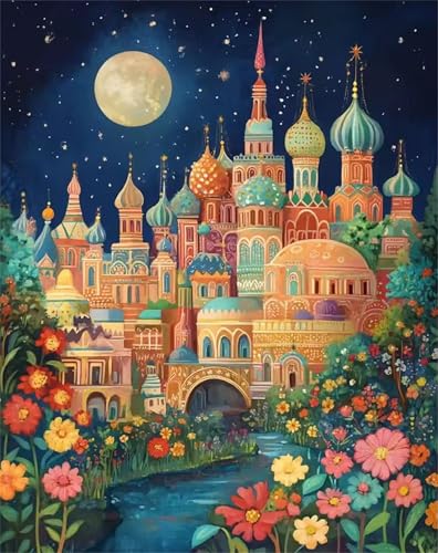 Puzzle 1200 Teile Erwachsene,Puzzle für Erwachsene und Kinder 1200 Teile,Gehirn-Herausforderung,Puzzles Pädagogisches Spiel,Puzzles mit Burgbau-Motiv von Tainrun