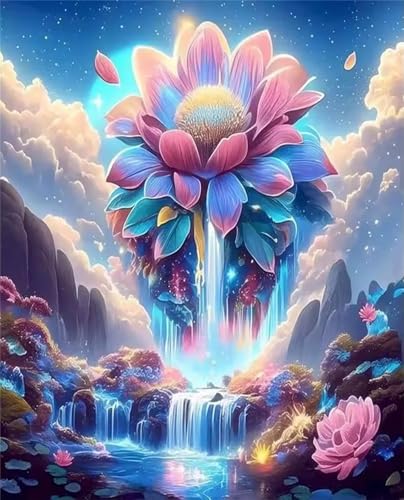 Puzzle 1200 Teile für Erwachsene, EIN Herausforderndes Rätsel, Kreative Unterhaltung Puzzles Wunderschönes Dekoration Puzzle Geschenke, Thema:Blume Wasserfall Wolke Puzzle 1200 Teile für Erwachsene, EIN Herausforderndes Rätsel, Kreative Unterhaltung Puzzles Wunderschönes Dekoration Puzzle Geschenke, Thema:Blume Wasserfall Wolke von Tainrun
