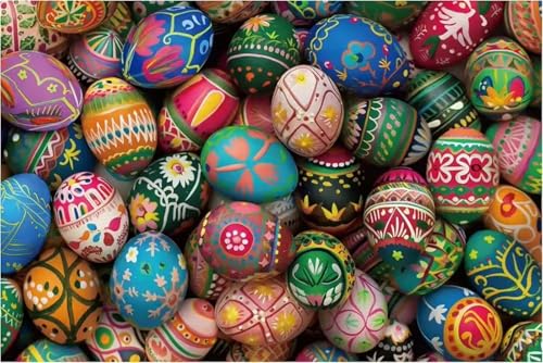 Puzzle 1500 Teile Erwachsene,Puzzle für Erwachsene und Kinder 1500 Teile,Gehirn-Herausforderung,Puzzles Pädagogisches Spiel,Puzzles mit Bunter Ei-Motiv Puzzle 1500 Teile Erwachsene,Puzzle für Erwachsene und Kinder 1500 Teile,Gehirn-Herausforderung,Puzzles Pädagogisches Spiel,Puzzles mit Bunter Ei-Motiv von Tainrun