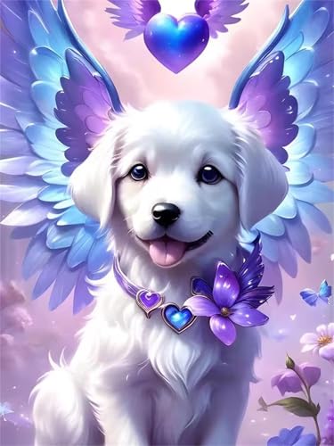 Puzzle 1500 Teile Erwachsene,Puzzle für Erwachsene und Kinder 1500 Teile,Gehirn-Herausforderung,Puzzles Pädagogisches Spiel,Puzzles mit Engel Hund-Motiv Puzzle 1500 Teile Erwachsene,Puzzle für Erwachsene und Kinder 1500 Teile,Gehirn-Herausforderung,Puzzles Pädagogisches Spiel,Puzzles mit Engel Hund-Motiv von Tainrun