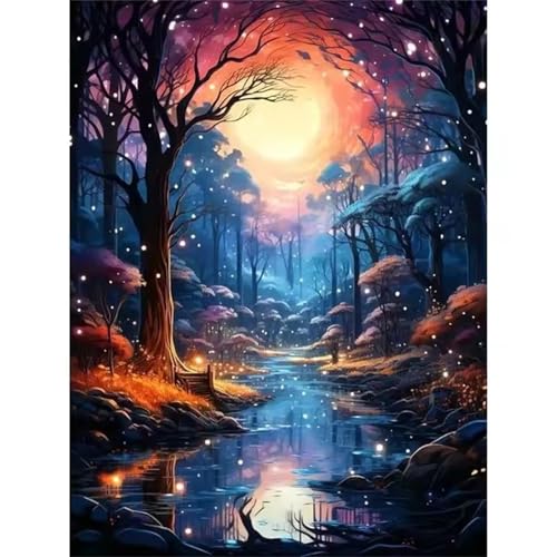 Puzzle 200 Teile,Puzzles für Erwachsene Dämmerungswald,EIN Herausforderndes Rätsel,puzzlespiele für Die Ganze Familie,Geschenke für Erwachsene und Kinder von Tainrun