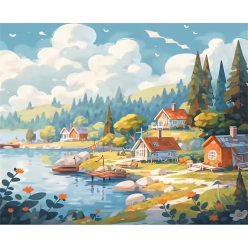 Puzzle 200 Teile,Puzzles für Erwachsene Ferienhaus an der Küste,EIN Herausforderndes Rätsel,puzzlespiele für Die Ganze Familie,Geschenke für Erwachsene und Kinder Puzzle 200 Teile,Puzzles für Erwachsene Ferienhaus an der Küste,EIN Herausforderndes Rätsel,puzzlespiele für Die Ganze Familie,Geschenke für Erwachsene und Kinder von Tainrun