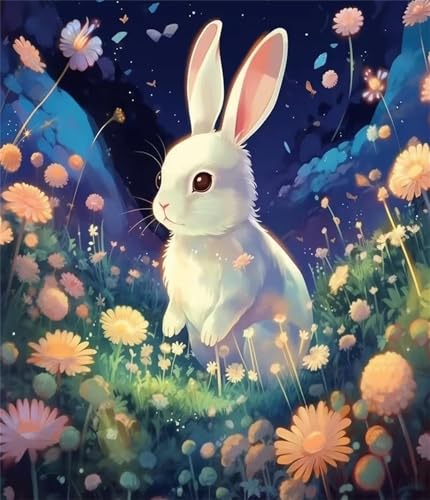 Puzzle 200 Teile Erwachsene,Puzzle für Erwachsene und Kinder 200 Teile,Gehirn-Herausforderung,Puzzles Pädagogisches Spiel,Puzzles mit Feld-Kaninchen-Motiv von Tainrun