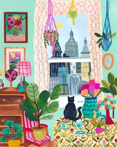 Puzzle 200 Teile Erwachsene,Puzzle für Erwachsene und Kinder 200 Teile,Gehirn-Herausforderung,Puzzles Pädagogisches Spiel,Puzzles mit Stadtkatze-Motiv Puzzle 200 Teile Erwachsene,Puzzle für Erwachsene und Kinder 200 Teile,Gehirn-Herausforderung,Puzzles Pädagogisches Spiel,Puzzles mit Stadtkatze-Motiv von Tainrun