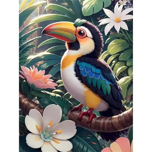 Puzzle 200 Teile Erwachsene,Puzzle für Erwachsene und Kinder 200 Teile,Gehirn-Herausforderung,Puzzles Pädagogisches Spiel,Puzzles mit Tropische Pflanzenvögel-Motiv von Tainrun
