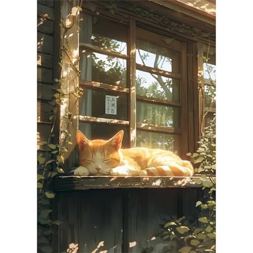 Puzzle 200 Teile für Erwachsene, Cat Sunlight Pflanze 35x25cm Puzzle Erwachsene 200 Teile Lernspiel Herausforderung Spielzeug, Geschicklichkeitsspiel für die ganze Familie Puzzle 200 Teile für Erwachsene, Cat Sunlight Pflanze 35x25cm Puzzle Erwachsene 200 Teile Lernspiel Herausforderung Spielzeug, Geschicklichkeitsspiel für die ganze Familie von Tainrun