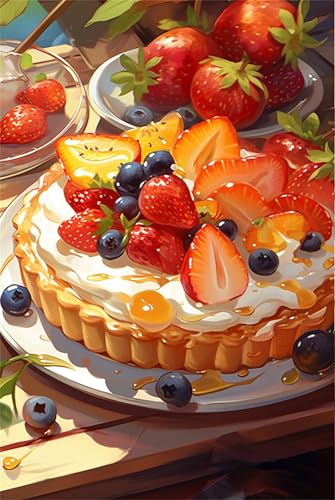 Puzzle 2000 Teile für Erwachsene, Erdbeer-Obstkuchen 100x70cm Puzzle Erwachsene 2000 Teile Lernspiel Herausforderung Spielzeug, Geschicklichkeitsspiel für die ganze Familie Puzzle 2000 Teile für Erwachsene, Erdbeer-Obstkuchen 100x70cm Puzzle Erwachsene 2000 Teile Lernspiel Herausforderung Spielzeug, Geschicklichkeitsspiel für die ganze Familie von Tainrun