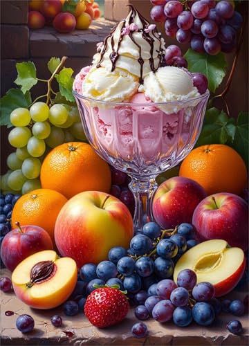 Puzzle 2000 Teile für Erwachsene, Fruchteis 100x70cm Puzzle Erwachsene 2000 Teile Lernspiel Herausforderung Spielzeug, Geschicklichkeitsspiel für die ganze Familie Puzzle 2000 Teile für Erwachsene, Fruchteis 100x70cm Puzzle Erwachsene 2000 Teile Lernspiel Herausforderung Spielzeug, Geschicklichkeitsspiel für die ganze Familie von Tainrun