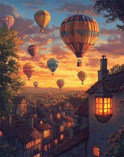 Puzzle 2000 Teile für Erwachsene, Heißluftballon 100x70cm Puzzle Erwachsene 2000 Teile Lernspiel Herausforderung Spielzeug, Geschicklichkeitsspiel für die ganze Familie von Tainrun