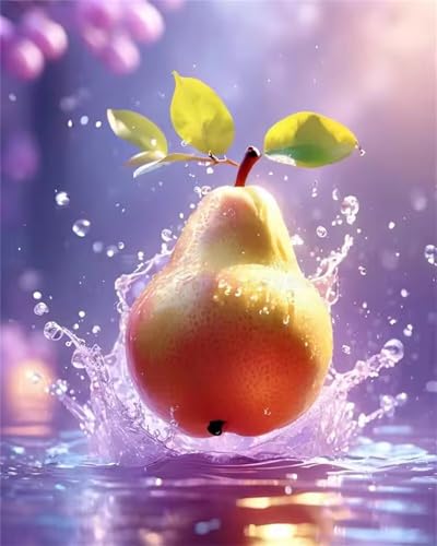 Puzzle 30 Teile für Erwachsene, EIN Herausforderndes Rätsel, Kreative Unterhaltung Puzzles Wunderschönes Dekoration Puzzle Geschenke, Thema:Frucht Birne von Tainrun