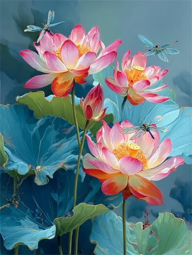 Puzzle 30 Teile für Erwachsene, EIN Herausforderndes Rätsel, Kreative Unterhaltung Puzzles Wunderschönes Dekoration Puzzle Geschenke, Thema:Lotus-Libelle Puzzle 30 Teile für Erwachsene, EIN Herausforderndes Rätsel, Kreative Unterhaltung Puzzles Wunderschönes Dekoration Puzzle Geschenke, Thema:Lotus-Libelle von Tainrun