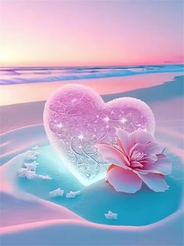 Puzzle 30 Teile für Erwachsene, EIN Herausforderndes Rätsel, Kreative Unterhaltung Puzzles Wunderschönes Dekoration Puzzle Geschenke, Thema:Rosa Strandherz Puzzle 30 Teile für Erwachsene, EIN Herausforderndes Rätsel, Kreative Unterhaltung Puzzles Wunderschönes Dekoration Puzzle Geschenke, Thema:Rosa Strandherz von Tainrun