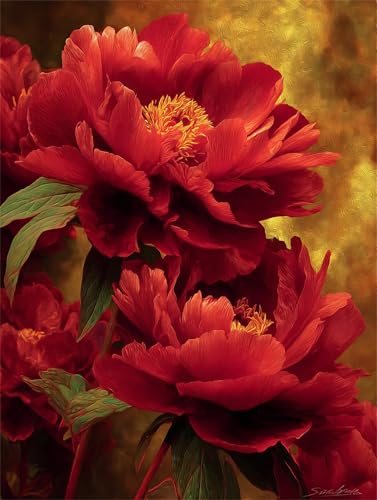 Puzzle 30 Teile für Erwachsene, EIN Herausforderndes Rätsel, Kreative Unterhaltung Puzzles Wunderschönes Dekoration Puzzle Geschenke, Thema:Rote Pfingstrosenblätter Puzzle 30 Teile für Erwachsene, EIN Herausforderndes Rätsel, Kreative Unterhaltung Puzzles Wunderschönes Dekoration Puzzle Geschenke, Thema:Rote Pfingstrosenblätter von Tainrun