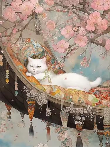 Puzzle 30 Teile für Erwachsene, EIN Herausforderndes Rätsel, Kreative Unterhaltung Puzzles Wunderschönes Dekoration Puzzle Geschenke, Thema:Teppich Katze von Tainrun