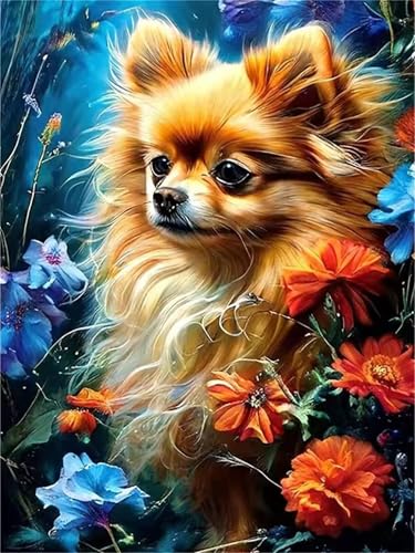 Puzzle 30 Teile für Erwachsene, EIN Herausforderndes Rätsel, Kreative Unterhaltung Puzzles Wunderschönes Dekoration Puzzle Geschenke, Thema:Tier Hund von Tainrun