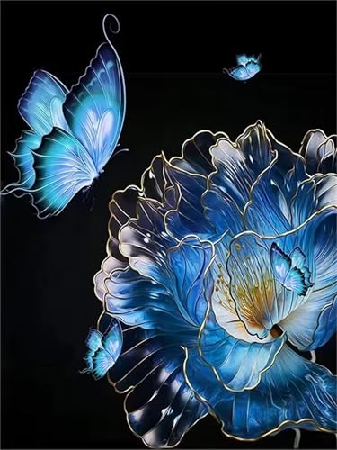 Puzzle 30 Teile für Erwachsene, EIN Herausforderndes Rätsel, Kreative Unterhaltung Puzzles Wunderschönes Dekoration Puzzle Geschenke, Thema:Transparente Blaue Blume Puzzle 30 Teile für Erwachsene, EIN Herausforderndes Rätsel, Kreative Unterhaltung Puzzles Wunderschönes Dekoration Puzzle Geschenke, Thema:Transparente Blaue Blume von Tainrun