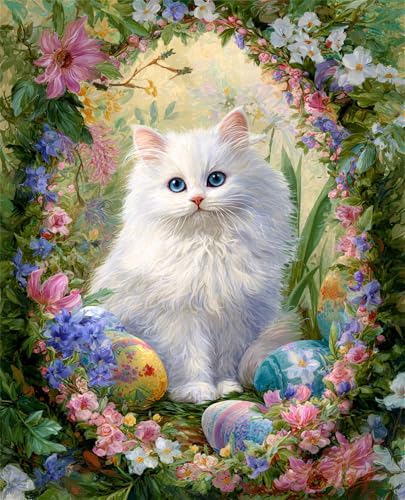 Puzzle 30 Teile für Erwachsene, Katzen-Osterei 25x20cm Puzzle Erwachsene 30 Teile Lernspiel Herausforderung Spielzeug, Geschicklichkeitsspiel für die ganze Familie Puzzle 30 Teile für Erwachsene, Katzen-Osterei 25x20cm Puzzle Erwachsene 30 Teile Lernspiel Herausforderung Spielzeug, Geschicklichkeitsspiel für die ganze Familie von Tainrun