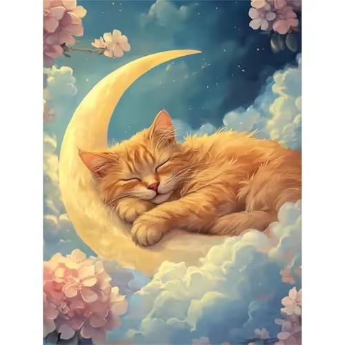 Puzzle 300 Teile,Puzzles für Erwachsene Mondkatze,EIN Herausforderndes Rätsel,puzzlespiele für Die Ganze Familie,Geschenke für Erwachsene und Kinder Puzzle 300 Teile,Puzzles für Erwachsene Mondkatze,EIN Herausforderndes Rätsel,puzzlespiele für Die Ganze Familie,Geschenke für Erwachsene und Kinder von Tainrun