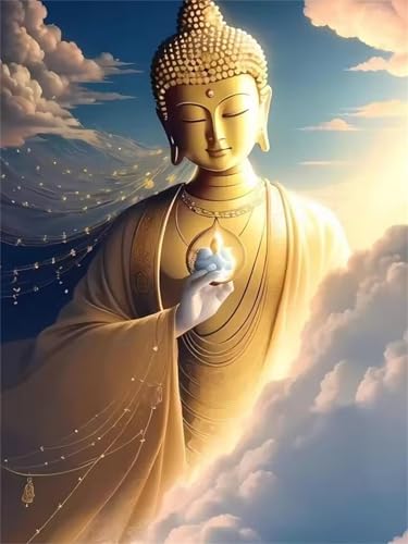 Puzzle 300 Teile Erwachsene,Puzzle für Erwachsene und Kinder 300 Teile,Gehirn-Herausforderung,Puzzles Pädagogisches Spiel,Puzzles mit Buddha-Wolken-Motiv von Tainrun