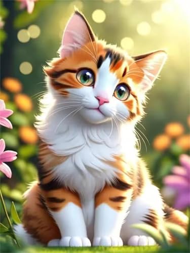 Puzzle 300 Teile Erwachsene,Puzzle für Erwachsene und Kinder 300 Teile,Gehirn-Herausforderung,Puzzles Pädagogisches Spiel,Puzzles mit Neugierige Katze-Motiv von Tainrun