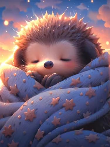 Puzzle 300 Teile Erwachsene,Puzzle für Erwachsene und Kinder 300 Teile,Gehirn-Herausforderung,Puzzles Pädagogisches Spiel,Puzzles mit Tiere Igel-Motiv von Tainrun