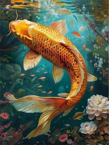 Puzzle 300 Teile Erwachsene Goldener Koi, DIY Klassische Jigsaw Puzzles Legespiel, Geschicklichkeitsspiel für Die Ganze Familie, Puzzles Farbenfrohes für Home Dekoration Puzzle 300 Teile Erwachsene Goldener Koi, DIY Klassische Jigsaw Puzzles Legespiel, Geschicklichkeitsspiel für Die Ganze Familie, Puzzles Farbenfrohes für Home Dekoration von Tainrun