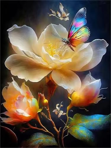 Puzzle 300 Teile Erwachsene Regenbogen Schmetterling Blume, DIY Klassische Jigsaw Puzzles Legespiel, Geschicklichkeitsspiel für Die Ganze Familie, Puzzles Farbenfrohes für Home Dekoration von Tainrun