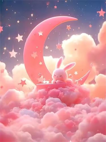 Puzzle 300 Teile Erwachsene Rosa Wolkenkaninchen, DIY Klassische Jigsaw Puzzles Legespiel, Geschicklichkeitsspiel für Die Ganze Familie, Puzzles Farbenfrohes für Home Dekoration Puzzle 300 Teile Erwachsene Rosa Wolkenkaninchen, DIY Klassische Jigsaw Puzzles Legespiel, Geschicklichkeitsspiel für Die Ganze Familie, Puzzles Farbenfrohes für Home Dekoration von Tainrun