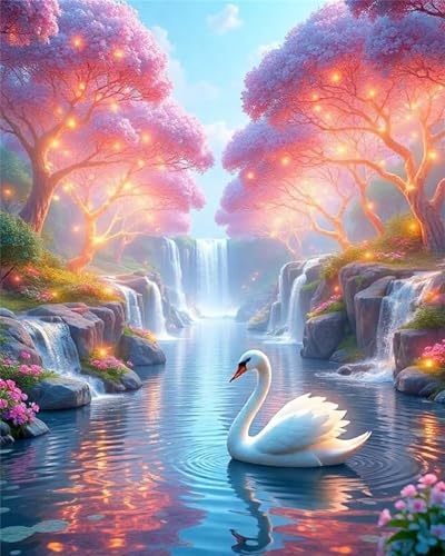 Puzzle 300 Teile Erwachsene Wasserfall Schwan, DIY Klassische Jigsaw Puzzles Legespiel, Geschicklichkeitsspiel für Die Ganze Familie, Puzzles Farbenfrohes für Home Dekoration Puzzle 300 Teile Erwachsene Wasserfall Schwan, DIY Klassische Jigsaw Puzzles Legespiel, Geschicklichkeitsspiel für Die Ganze Familie, Puzzles Farbenfrohes für Home Dekoration von Tainrun