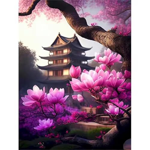 Puzzle 500 Teile,Puzzles für Erwachsene Baum Blume,EIN Herausforderndes Rätsel,puzzlespiele für Die Ganze Familie,Geschenke für Erwachsene und Kinder von Tainrun