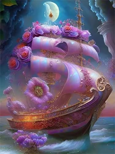 Puzzle 500 Teile,Puzzles für Erwachsene Magisches Boot,EIN Herausforderndes Rätsel,puzzlespiele für Die Ganze Familie,Geschenke für Erwachsene und Kinder von Tainrun