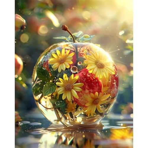 Puzzle 500 Teile Erwachsene,Puzzle für Erwachsene und Kinder 500 Teile,Gehirn-Herausforderung,Puzzles Pädagogisches Spiel,Puzzles mit Sonnenschein Gänseblümchen-Motiv von Tainrun