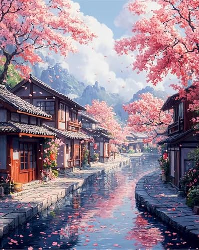 Puzzle 500 Teile für Erwachsene, EIN Herausforderndes Rätsel, Kreative Unterhaltung Puzzles Wunderschönes Dekoration Puzzle Geschenke, Thema:Alter Hausbaum von Tainrun