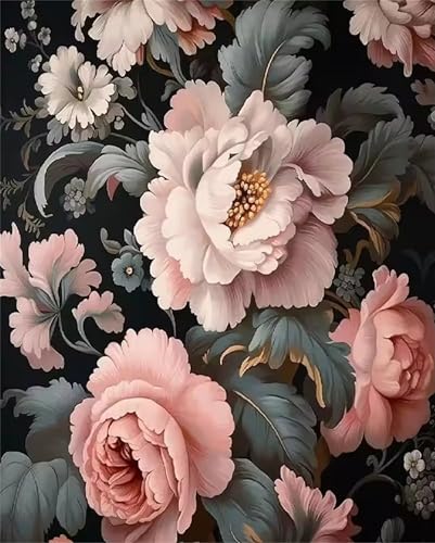 Puzzle 500 Teile für Erwachsene, EIN Herausforderndes Rätsel, Kreative Unterhaltung Puzzles Wunderschönes Dekoration Puzzle Geschenke, Thema:Blattblume von Tainrun