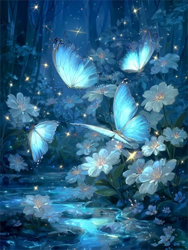 Puzzle 500 Teile für Erwachsene, EIN Herausforderndes Rätsel, Kreative Unterhaltung Puzzles Wunderschönes Dekoration Puzzle Geschenke, Thema:Blaue Nachtblume Puzzle 500 Teile für Erwachsene, EIN Herausforderndes Rätsel, Kreative Unterhaltung Puzzles Wunderschönes Dekoration Puzzle Geschenke, Thema:Blaue Nachtblume von Tainrun