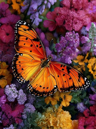 Puzzle 500 Teile für Erwachsene, EIN Herausforderndes Rätsel, Kreative Unterhaltung Puzzles Wunderschönes Dekoration Puzzle Geschenke, Thema:Gefleckter Schmetterling Puzzle 500 Teile für Erwachsene, EIN Herausforderndes Rätsel, Kreative Unterhaltung Puzzles Wunderschönes Dekoration Puzzle Geschenke, Thema:Gefleckter Schmetterling von Tainrun