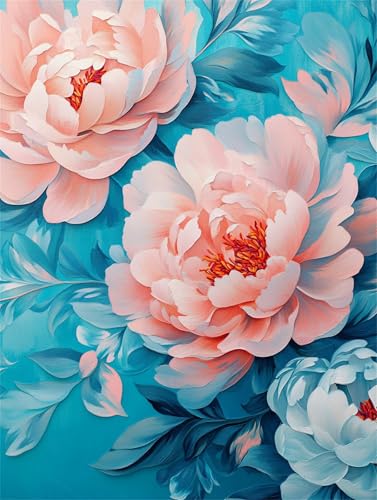 Puzzle 500 Teile für Erwachsene, EIN Herausforderndes Rätsel, Kreative Unterhaltung Puzzles Wunderschönes Dekoration Puzzle Geschenke, Thema:Pink Blue Peonies Puzzle 500 Teile für Erwachsene, EIN Herausforderndes Rätsel, Kreative Unterhaltung Puzzles Wunderschönes Dekoration Puzzle Geschenke, Thema:Pink Blue Peonies von Tainrun