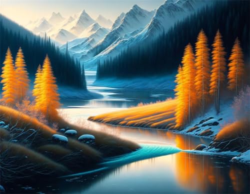 Puzzle 500 Teile für Erwachsene, Goldener Baumbach 52x38cm Puzzle Erwachsene 500 Teile Lernspiel Herausforderung Spielzeug, Geschicklichkeitsspiel für die ganze Familie Puzzle 500 Teile für Erwachsene, Goldener Baumbach 52x38cm Puzzle Erwachsene 500 Teile Lernspiel Herausforderung Spielzeug, Geschicklichkeitsspiel für die ganze Familie von Tainrun