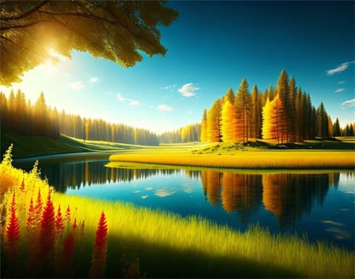 Puzzle 500 Teile für Erwachsene, Goldener Herbstwald 52x38cm Puzzle Erwachsene 500 Teile Lernspiel Herausforderung Spielzeug, Geschicklichkeitsspiel für die ganze Familie Puzzle 500 Teile für Erwachsene, Goldener Herbstwald 52x38cm Puzzle Erwachsene 500 Teile Lernspiel Herausforderung Spielzeug, Geschicklichkeitsspiel für die ganze Familie von Tainrun
