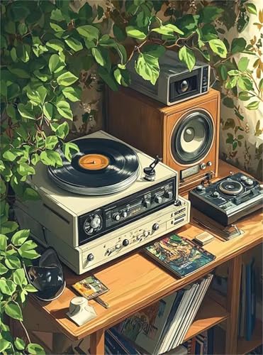 Puzzle 60 Teile für Erwachsene, Leaf Film Ton 40x28cm Puzzle Erwachsene 60 Teile Lernspiel Herausforderung Spielzeug, Geschicklichkeitsspiel für die ganze Familie von Tainrun