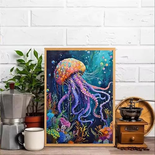 Puzzle 60 Teile für Erwachsene, Meereskorallenquallen 40x28cm Puzzle Erwachsene 60 Teile Lernspiel Herausforderung Spielzeug, Geschicklichkeitsspiel für die ganze Familie Puzzle 60 Teile für Erwachsene, Meereskorallenquallen 40x28cm Puzzle Erwachsene 60 Teile Lernspiel Herausforderung Spielzeug, Geschicklichkeitsspiel für die ganze Familie von Tainrun