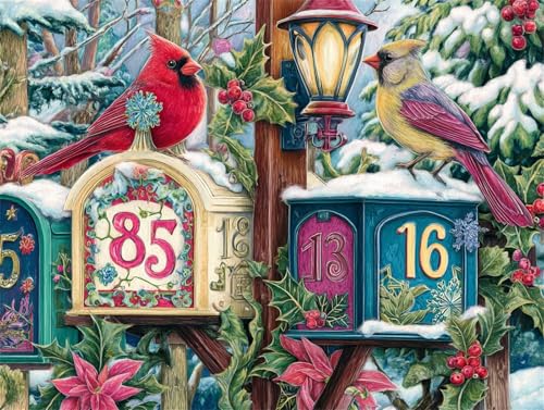 Puzzle 60 Teile für Erwachsene, Weihnachten Bunter Briefkasten 40x28cm Puzzle Erwachsene 60 Teile Lernspiel Herausforderung Spielzeug, Geschicklichkeitsspiel für die ganze Familie Puzzle 60 Teile für Erwachsene, Weihnachten Bunter Briefkasten 40x28cm Puzzle Erwachsene 60 Teile Lernspiel Herausforderung Spielzeug, Geschicklichkeitsspiel für die ganze Familie von Tainrun